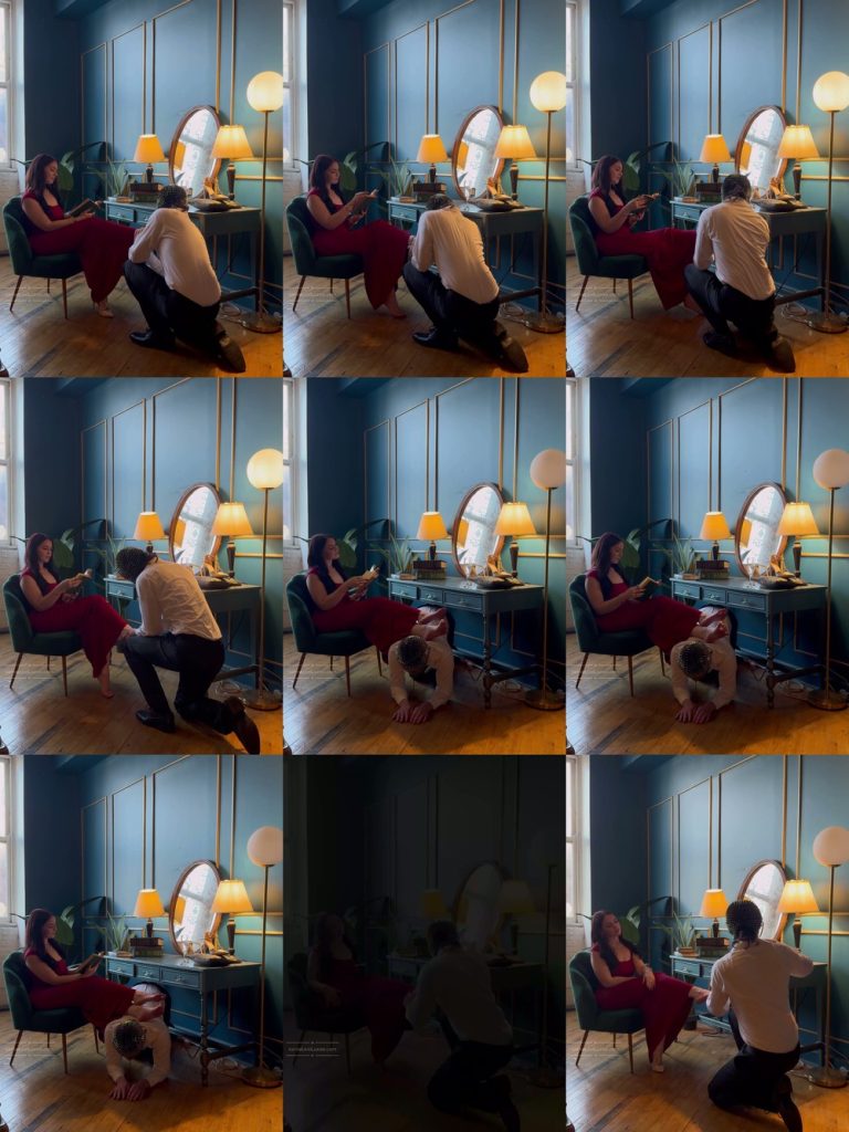 Lexi Luxxe - Silent Commands - Afternoon Reading with My Human Footstool