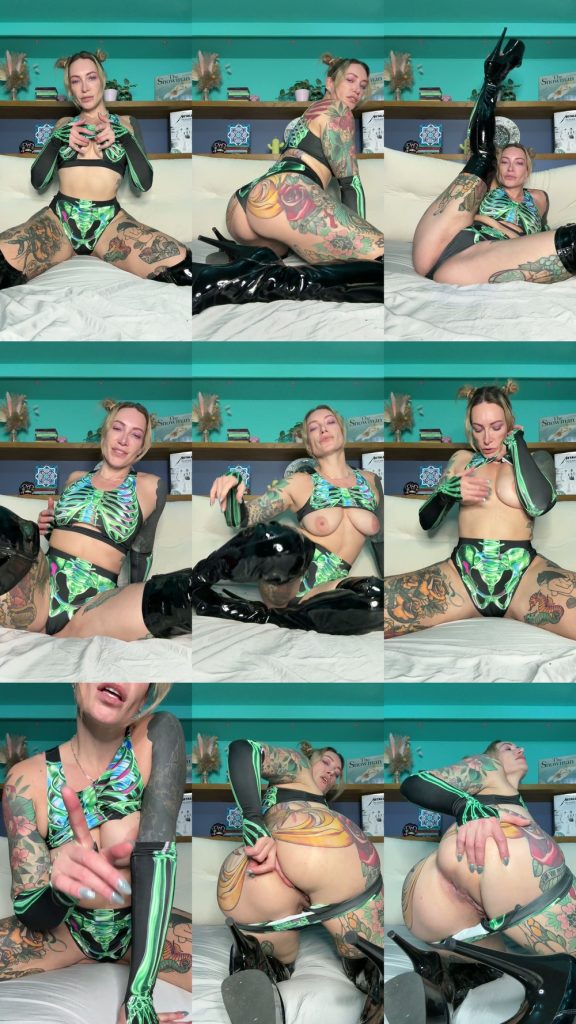 Ava Austen - Mrs_Austen - Halloween - Sexy Skeleton Boner Jerk Off Instruction