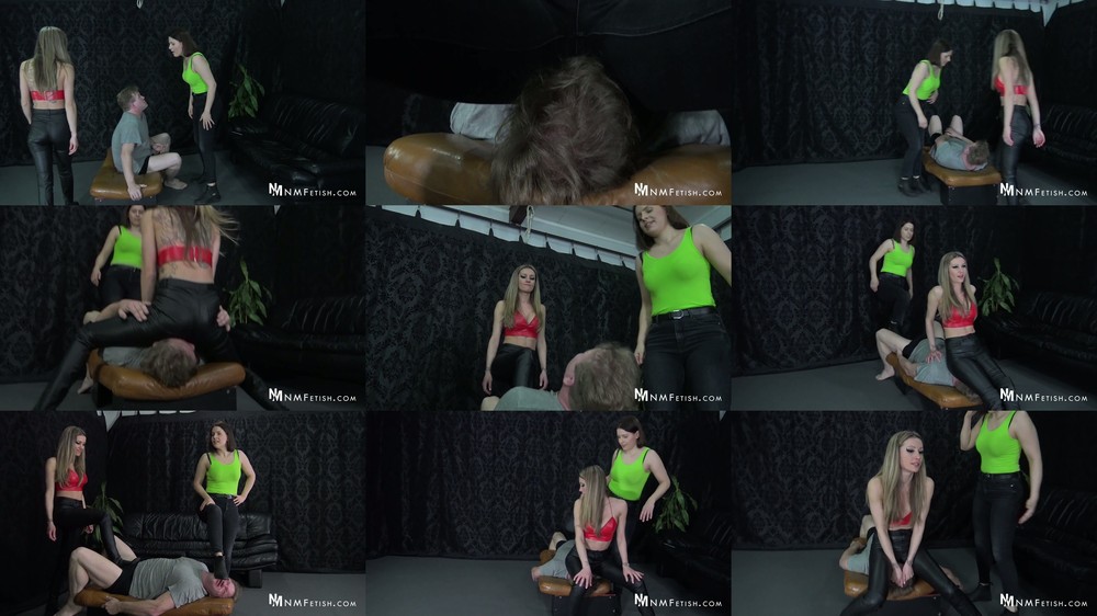 Princess Nikki Cruel - Brandy Smile - Smiley And Tatjana Facesit And Ballbust - Nm Fetish Femdom Videos