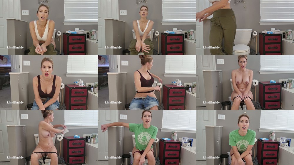 LinaBlackly - 4 Plops Toilet Compilation