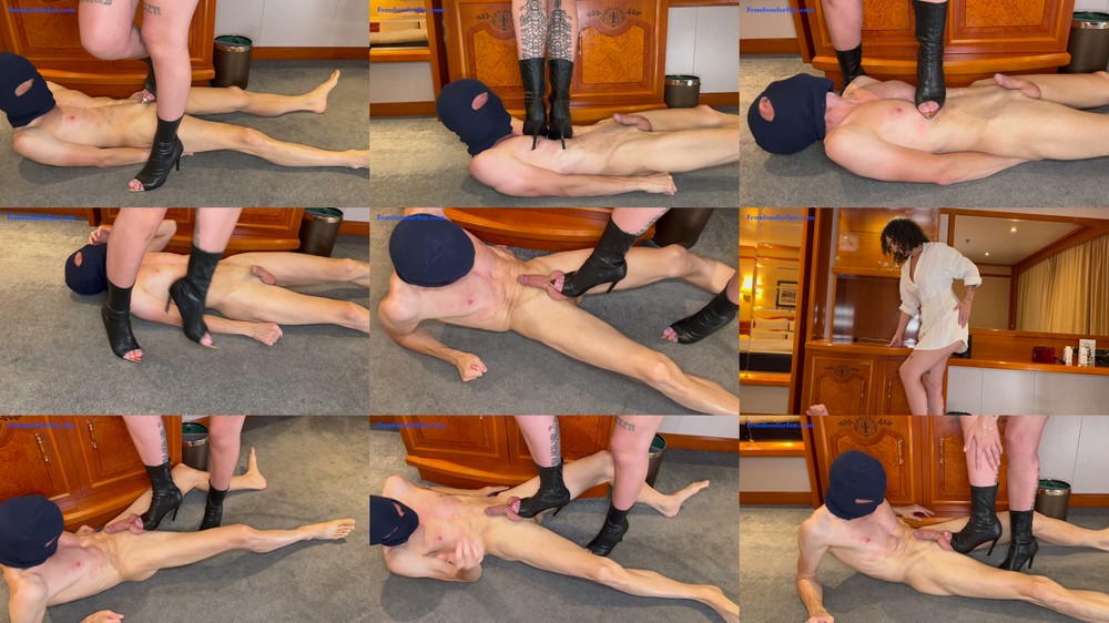 Femdom For Fun - Mistress Avery - I Love Trampling Your Testicles