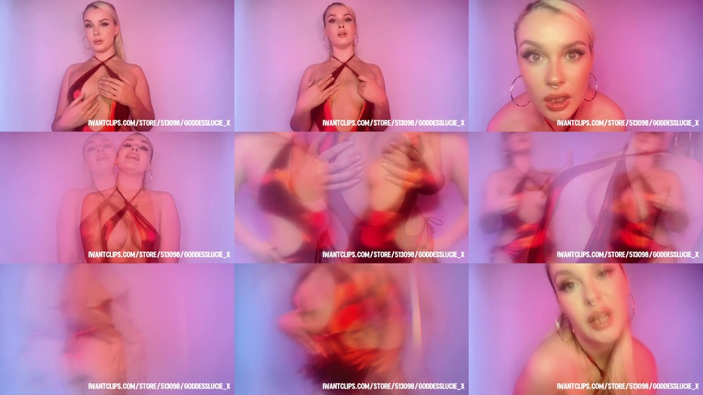Goddess Lucie - Gooning Addict Humiliation Tease And Denial