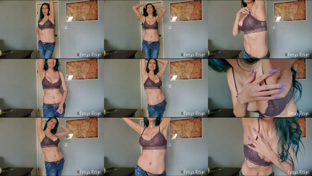 Freya Reign - Edge To My Sweaty Hairy Armpits JOI CEI