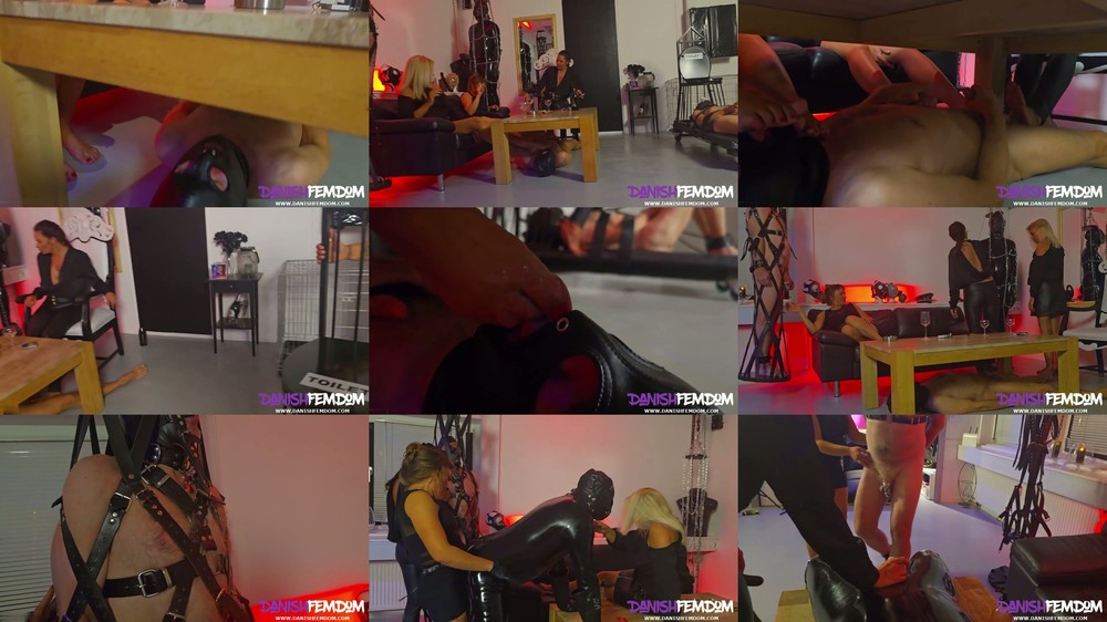 DANISH FEMDOM - Christmasparty - Miss Silvia and Miss Sofie and Mistress No.1