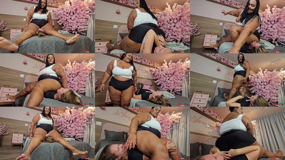 KARINA CRUEL - Feel BBW Isadora Ass On Your Weak Body