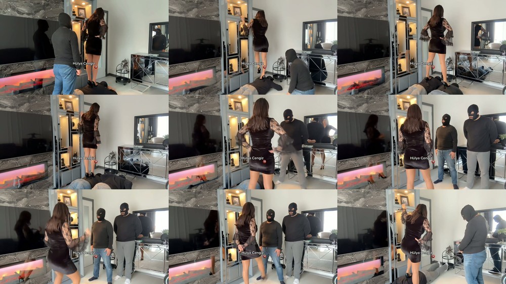 Hande Afitap - Two Slaves Training