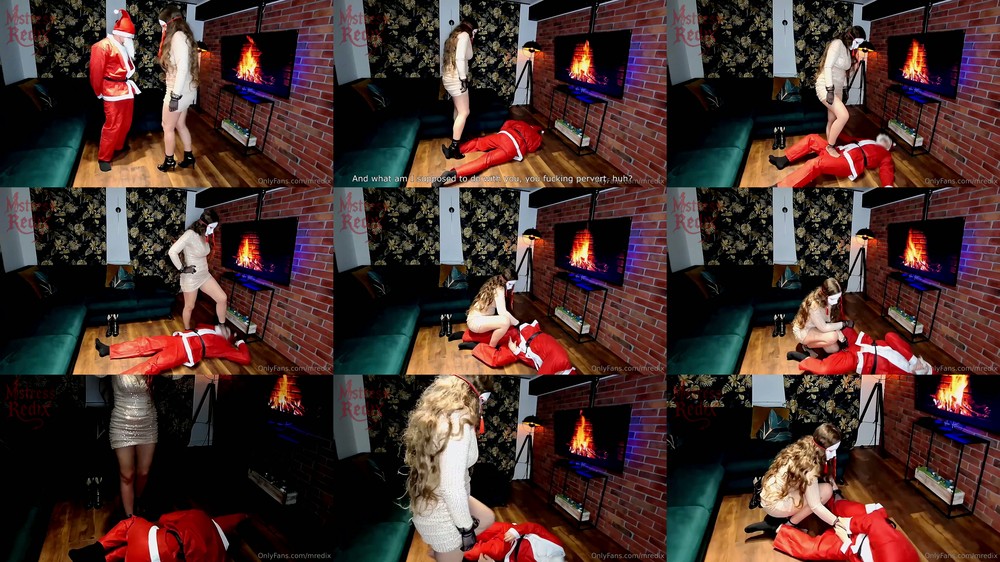 Mistress Redix - Fake santa claus