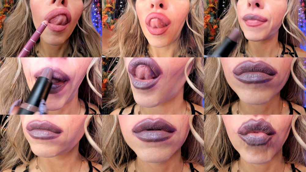 Petite Mercy - Manic Mauve Lipstick Lip Licking