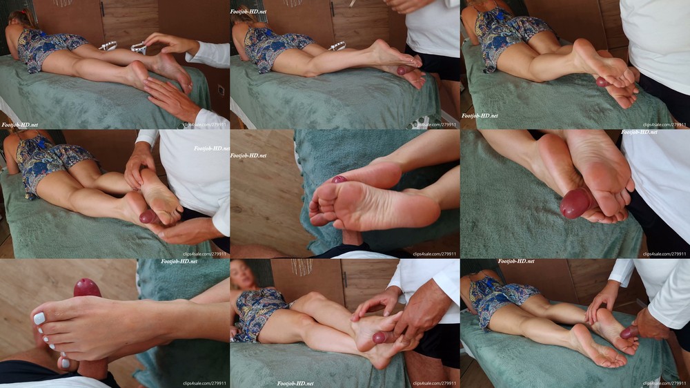 Soles For Your Cum - Dance Instructor And Her Sticky Soles 4K