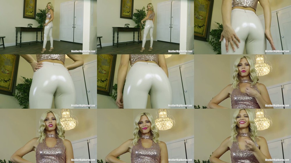 Heather Highborne - Conditioned To Cream - Latex Leggings