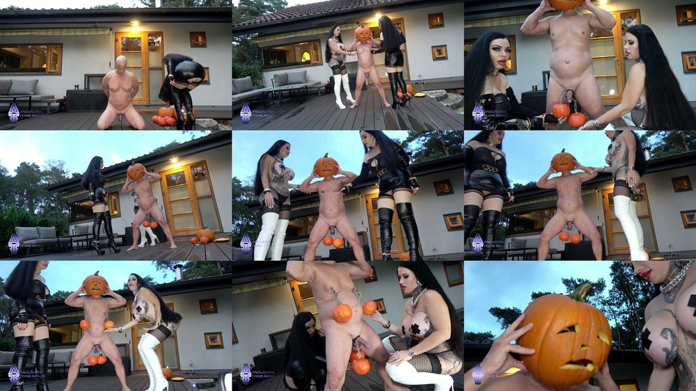Anouschka Femme Fatale - Miss Alessa Milano and my friend - CBT FOR THE PUMPKIN SLAVE