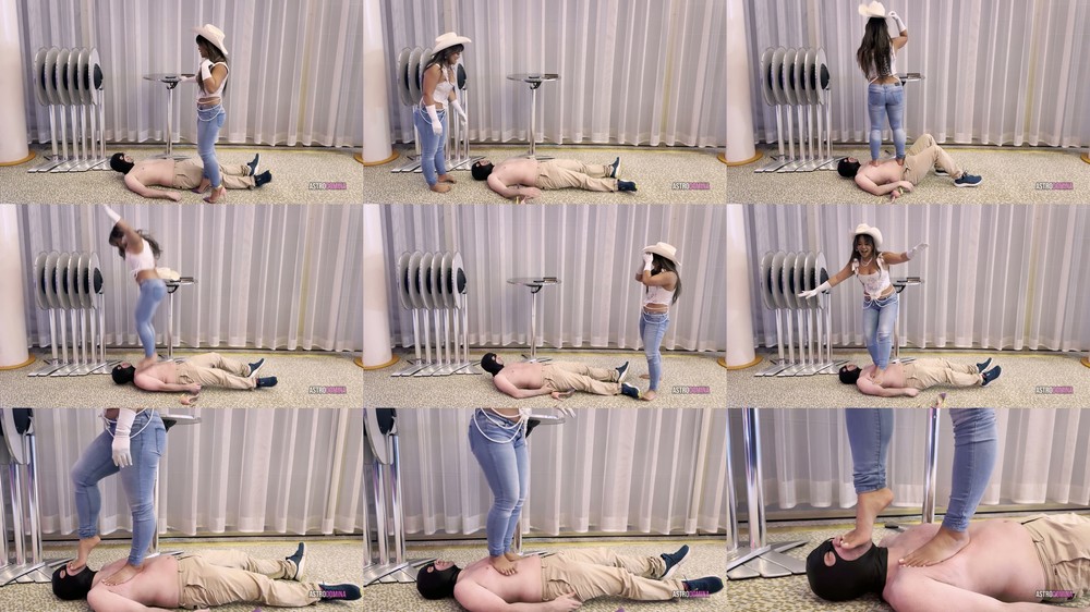 AstroDomina - Trampled By The Cowgirl Feat Goddess Sydney