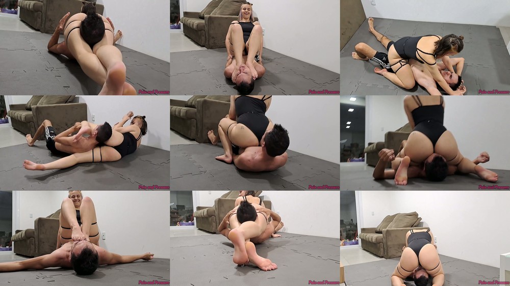 Pain And Pressure - 53 Anya Mixed Wrestling And Butt Drops