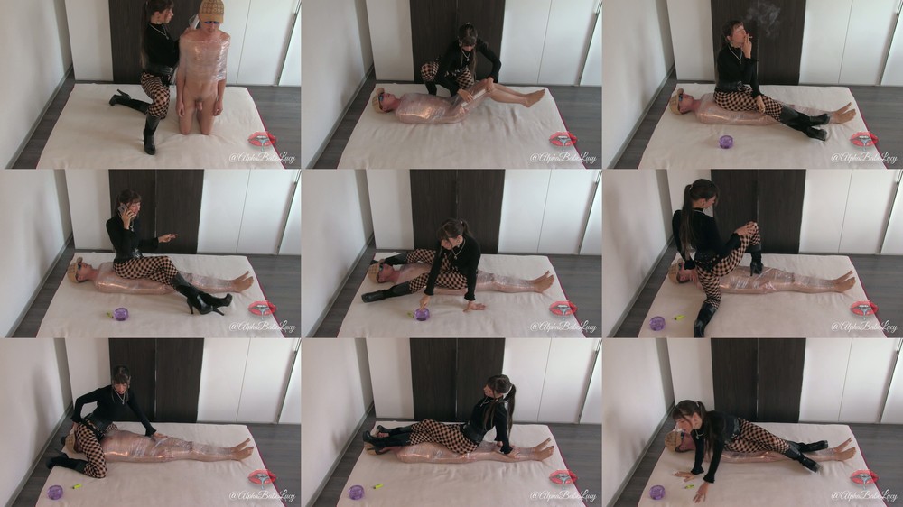 Alpha Babe Lucy - Lucy Spider Breath Control Relax On Immobile Victim