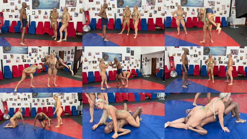 Denise Anders Femdom Fantasy - Strong Girls Lift Carry Man With Ease