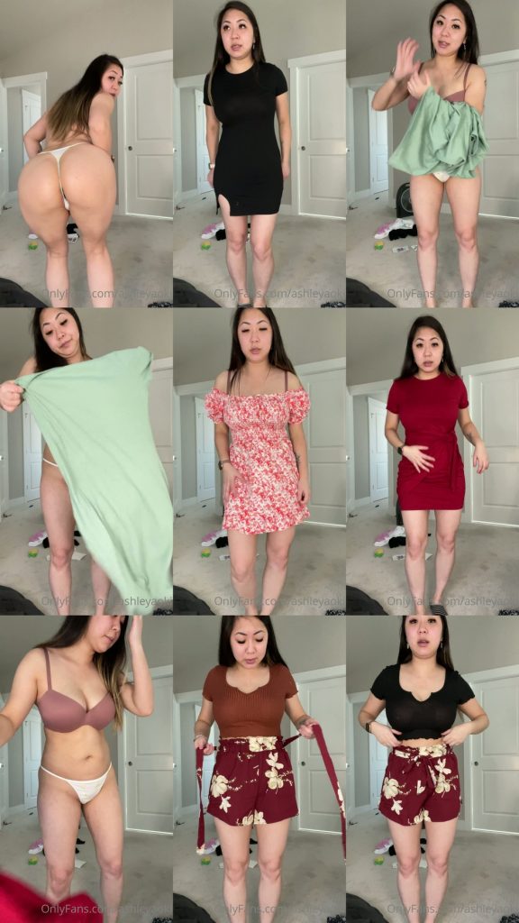 Ashley Aoki - Trying On New Clothes!