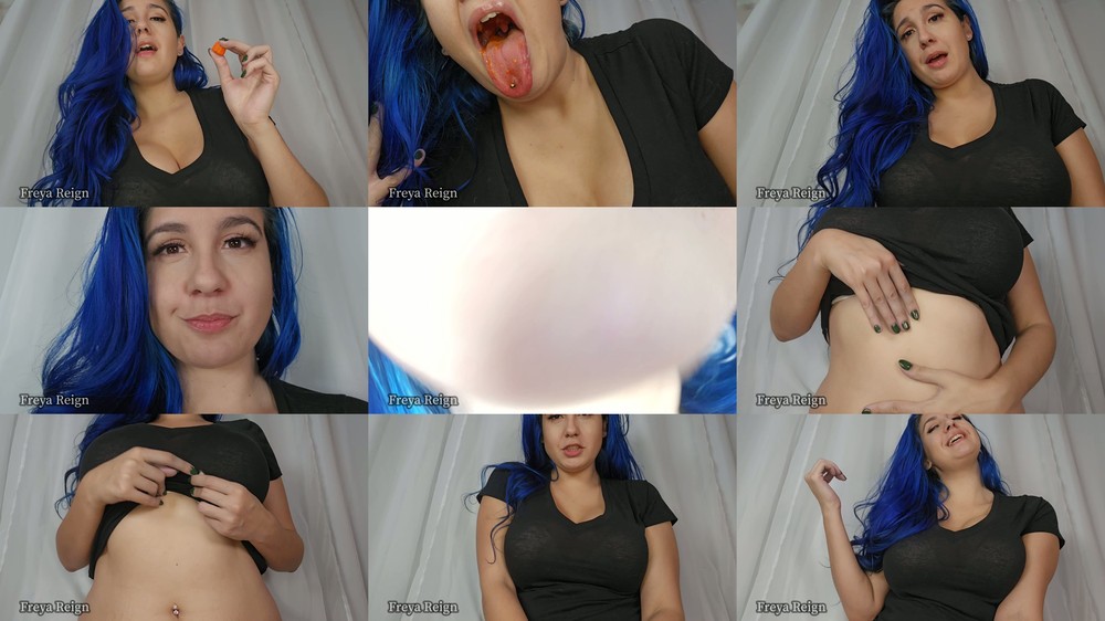 Freya Reign - Hungry Giantess Isn't Appeased By Your Small Tribute