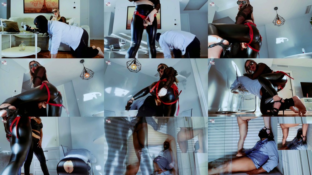 Kingdom Of Infinity - Miss Infinity - Pegging My Slave And My Friend Comes By Surprise