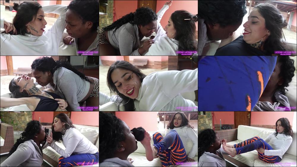 Licking Latinas Feet: Lua - Armpits, Ass, Sneakers, Socks And Sweaty Feet!