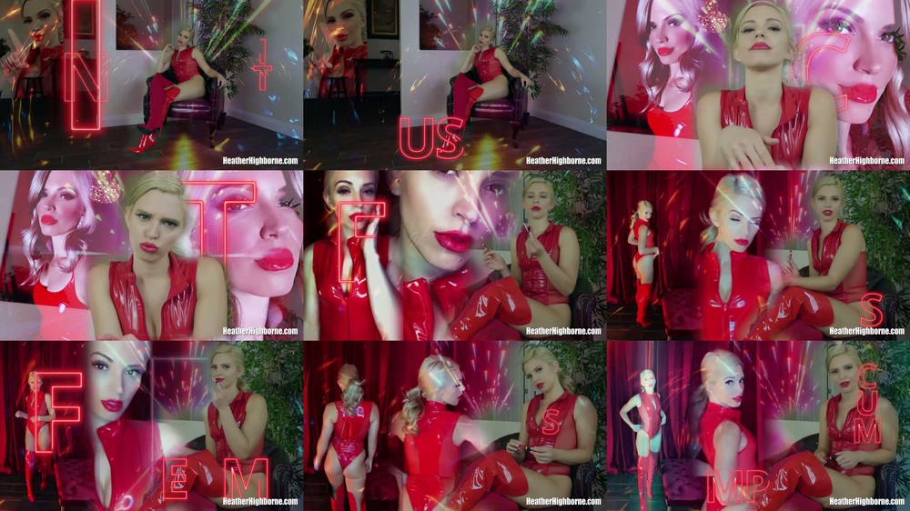 Heather Highborne - Not Gay Cum Dumpster - With Effects