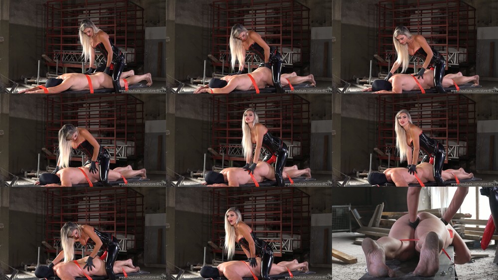 Strap On Bitch - Mistress Iside - Fucked On The Bench