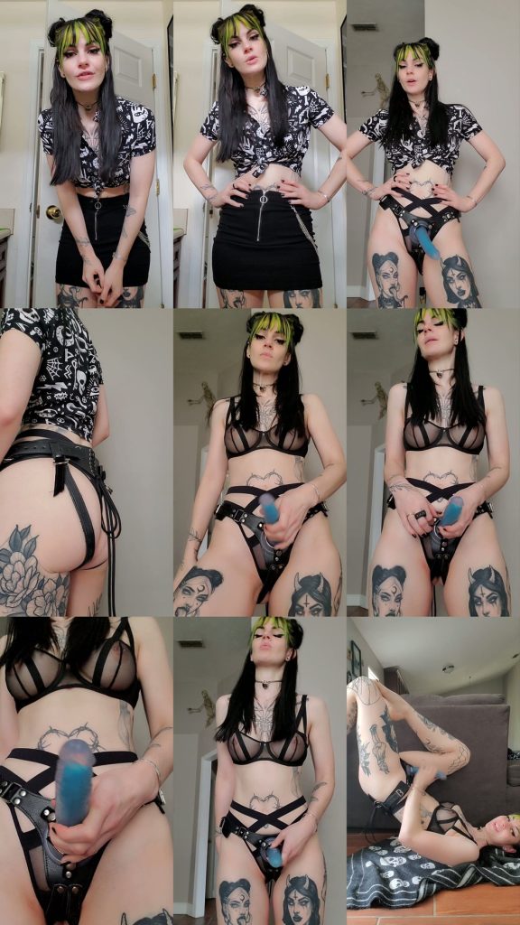 Prettyinpunk92 - CEI Strap on humiliation roleplay
