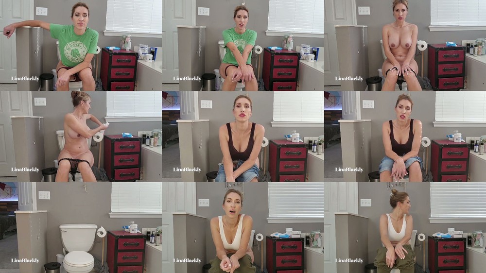 LinaBlackly - 4 Plops Toilet Compilation - UNEDITED