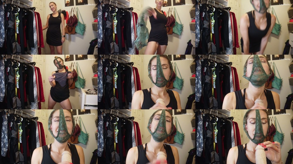 LinaBlackly - Caught Neighbor Stealing Panties