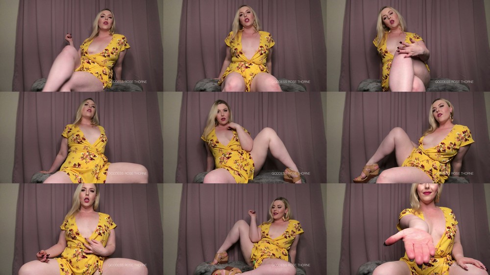 Goddess Rose Thorne - Pay For My Pedicure