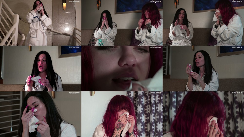 Jasmin Jai Studios - Sneezing and Nose Blowing with Ginger Rae and Jasmin Jai