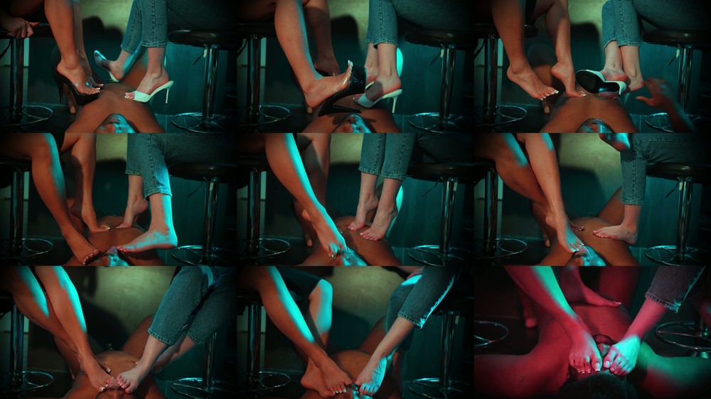 Imilia Audley - Toetallydevine - Caged Foot Worship Ft Toetallydevine and Theeceleste