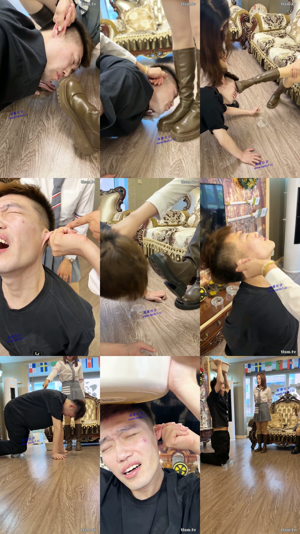 Taolusm - Lengyue - Ear Twisting And Kneeling Punishment Special