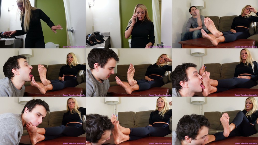 Bambi Femdom Fantasies - Bella's Dirty Party Feet Worship