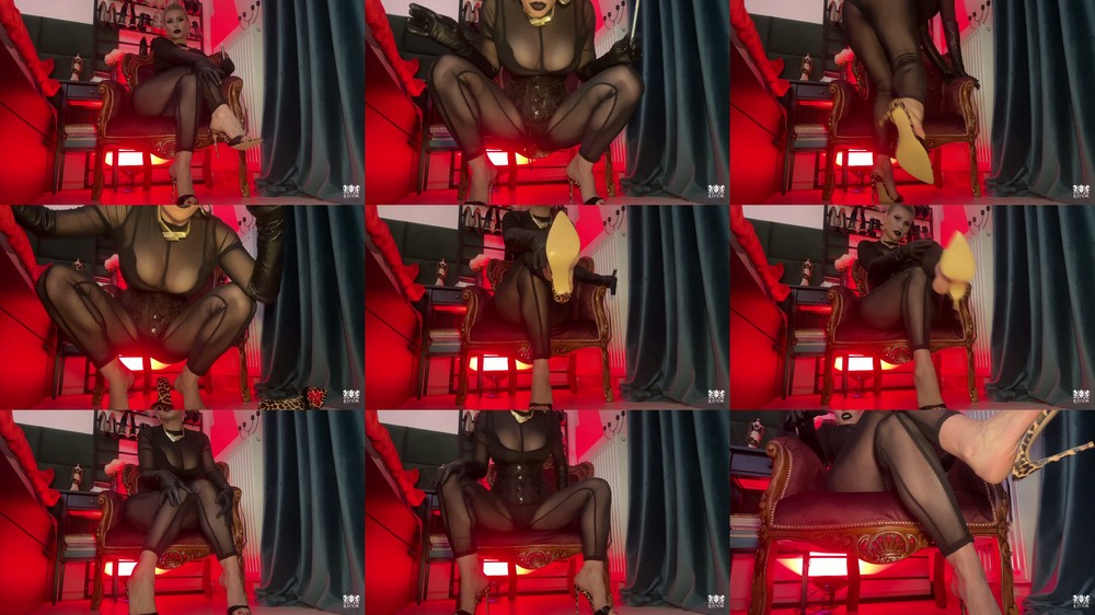 ObeyLexyNoir - Bare Foot Temptations In Heels - Saliva Supremacy and Style POV