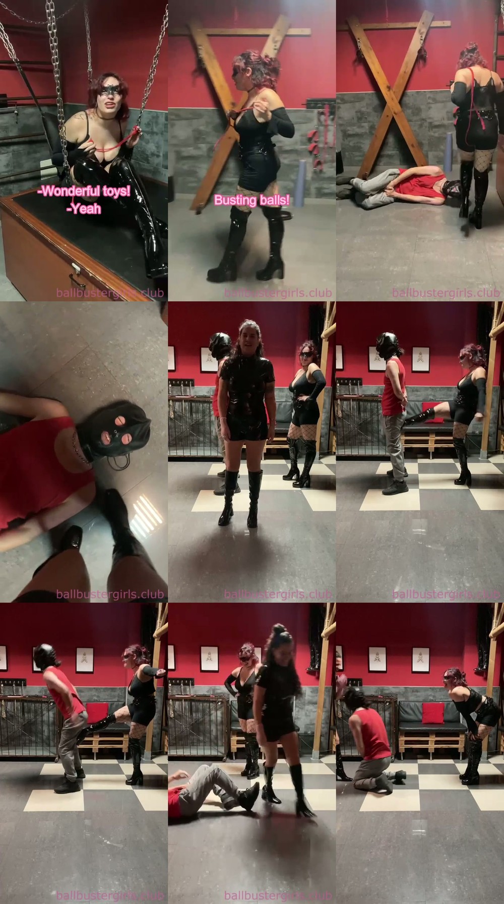 Ballbuster Girls Club - 2 Clips In 1