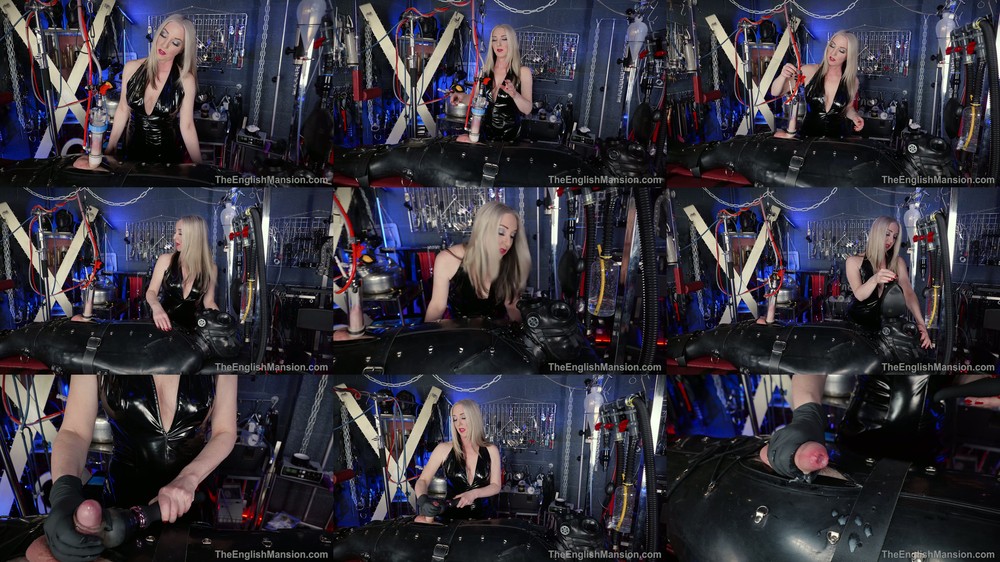 The English Mansion - Mistress Sidonia - Latex Aroma Milking Part 5