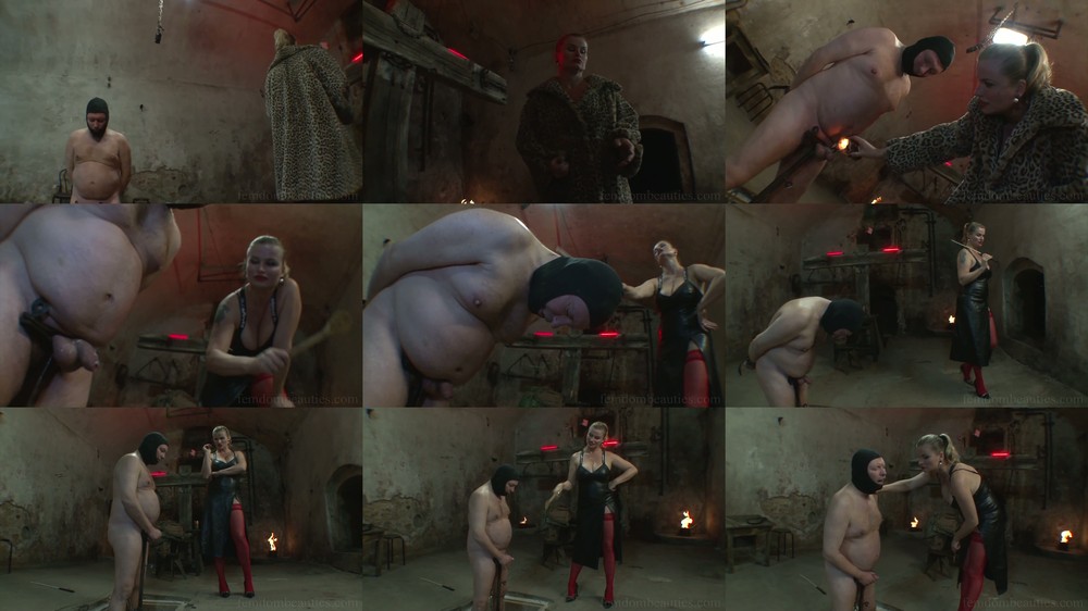 FemdomBeauties - Syonera Von Styx - Cock And Ball Pain - German Femdom