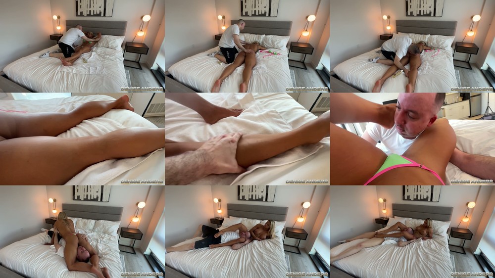 Denise Anders Femdom Fantasy - Getting My Slave To Worship My Muscular Body