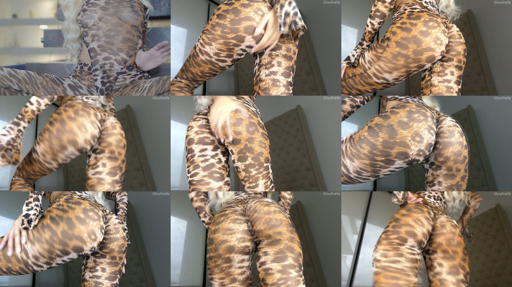 WowArielle - Leopard Ass Trance