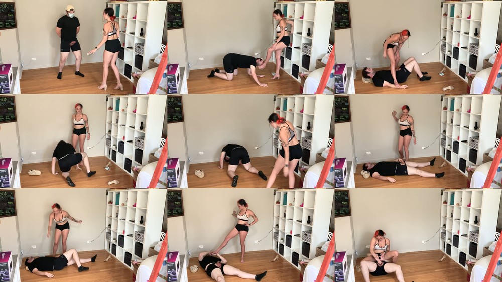 ONLYBALLKICKING - Spread Em Ballbusting