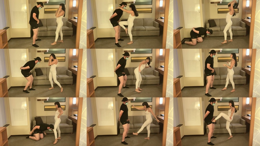 ONLYBALLKICKING - Finish Him Barefoot Ballbusting