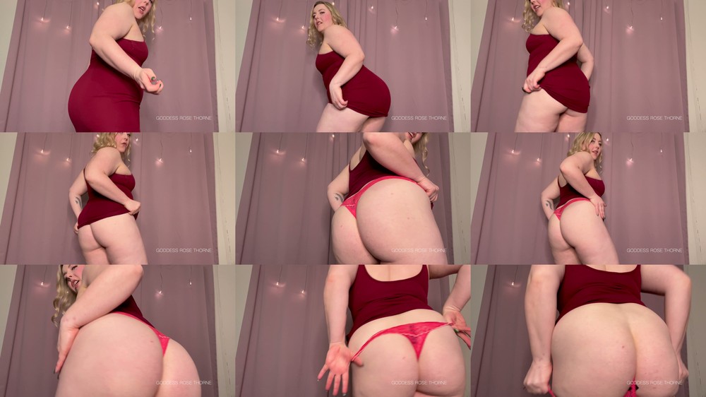 Goddess Rose Thorne - Jerk Off For Goddess Butt
