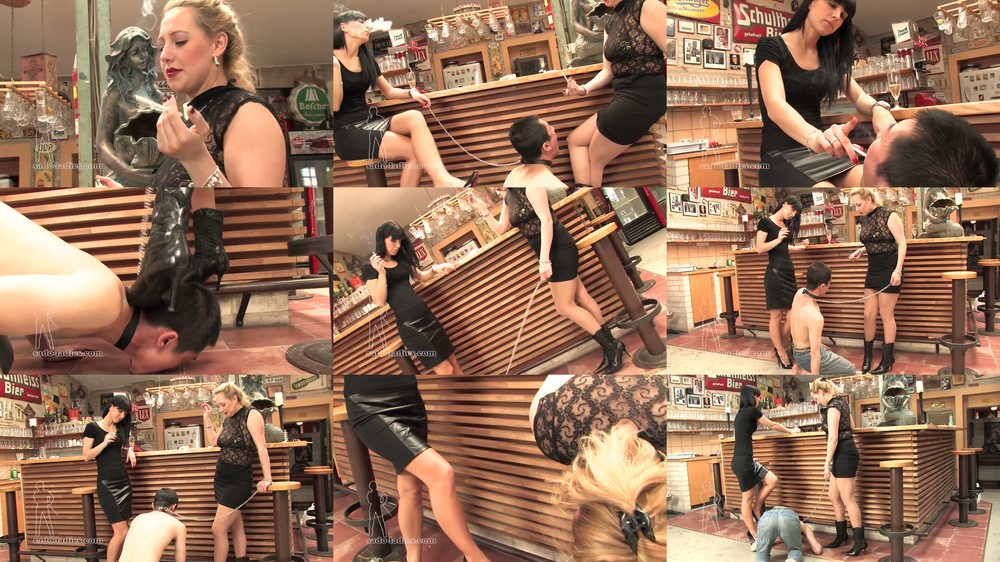 Sado Ladies - Lady Faye and Lady Chanel - Abusing The Wimp
