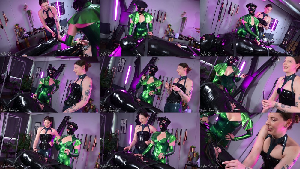 Miss Demi Lux - The Domme Next Door - Punishing The Wanker With Electrics