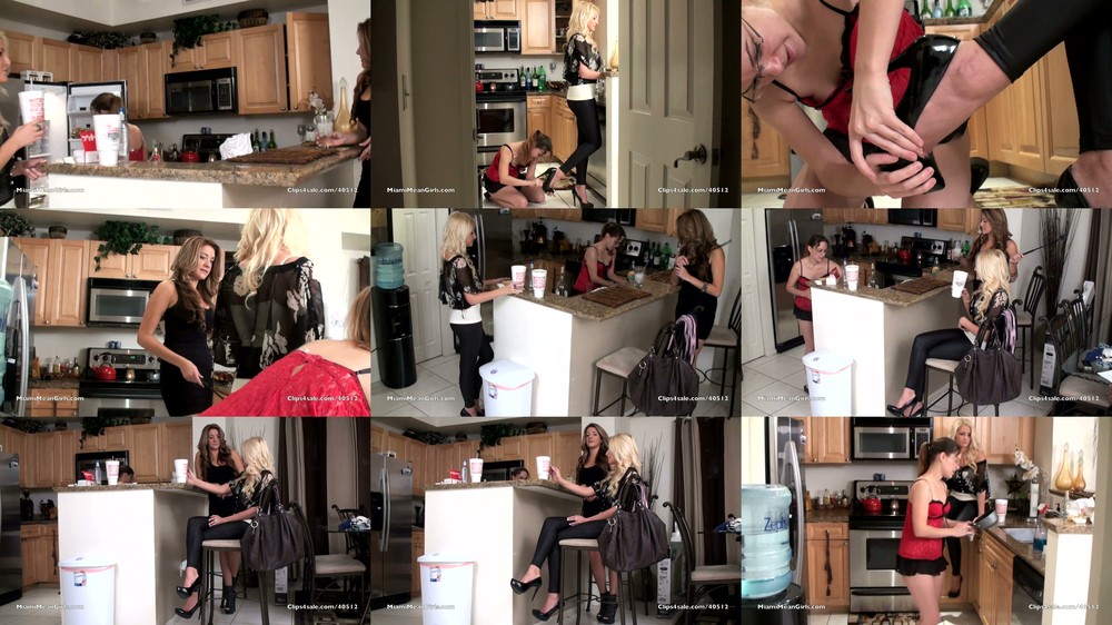American Mean Girls - Princess Bridgette's Kitchen Cleaning Bitch