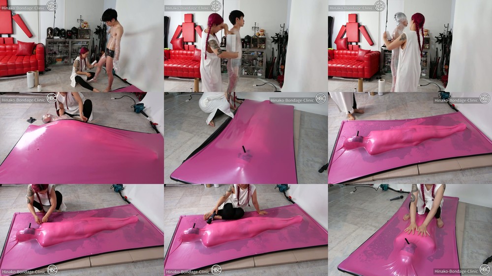 Mistress Hinako - Mummification Inside Vacuum Bed