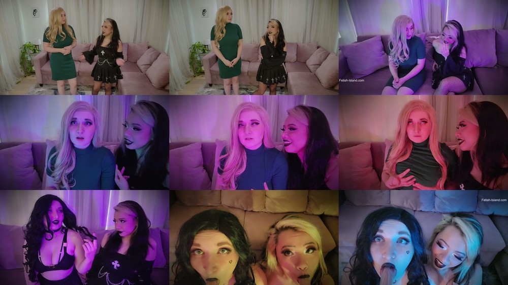 Spellbound - Dahlia Lark and Katana Thorne - HOA President to Goth Slut Transformation