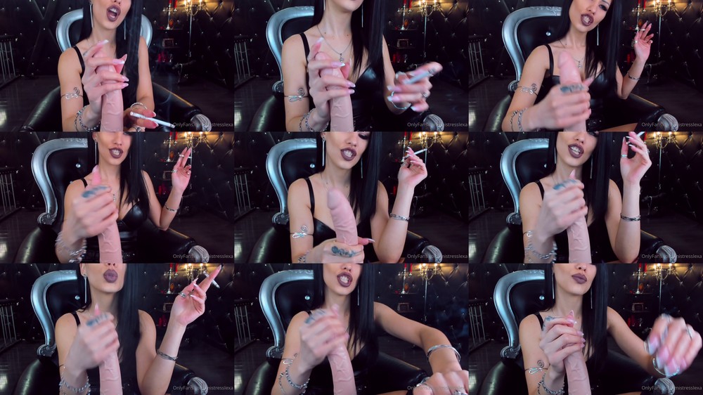 Mistress Lexa - Joi Smoking Goddess Control Session