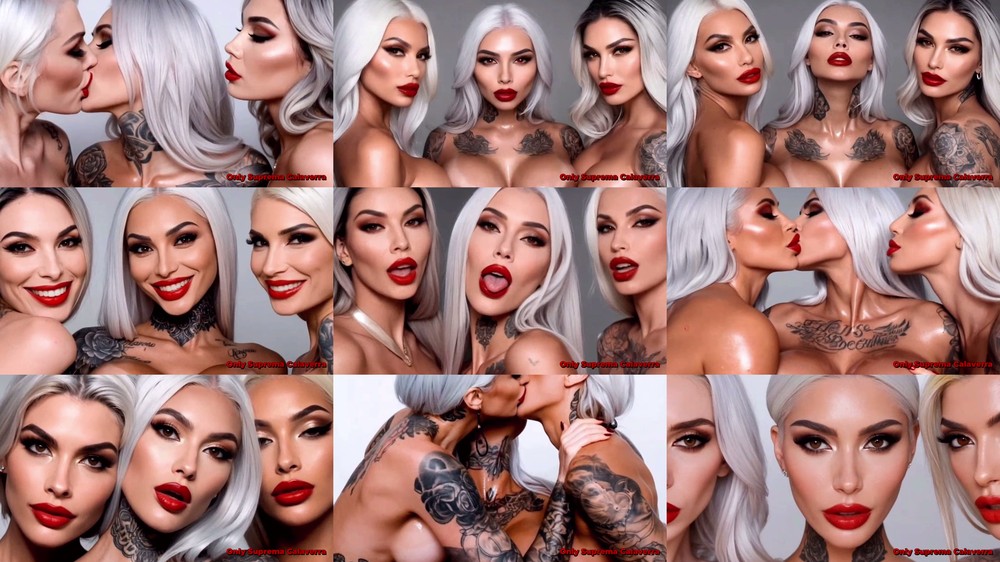 Mistress Misha Goldy - Red Lip Orgy