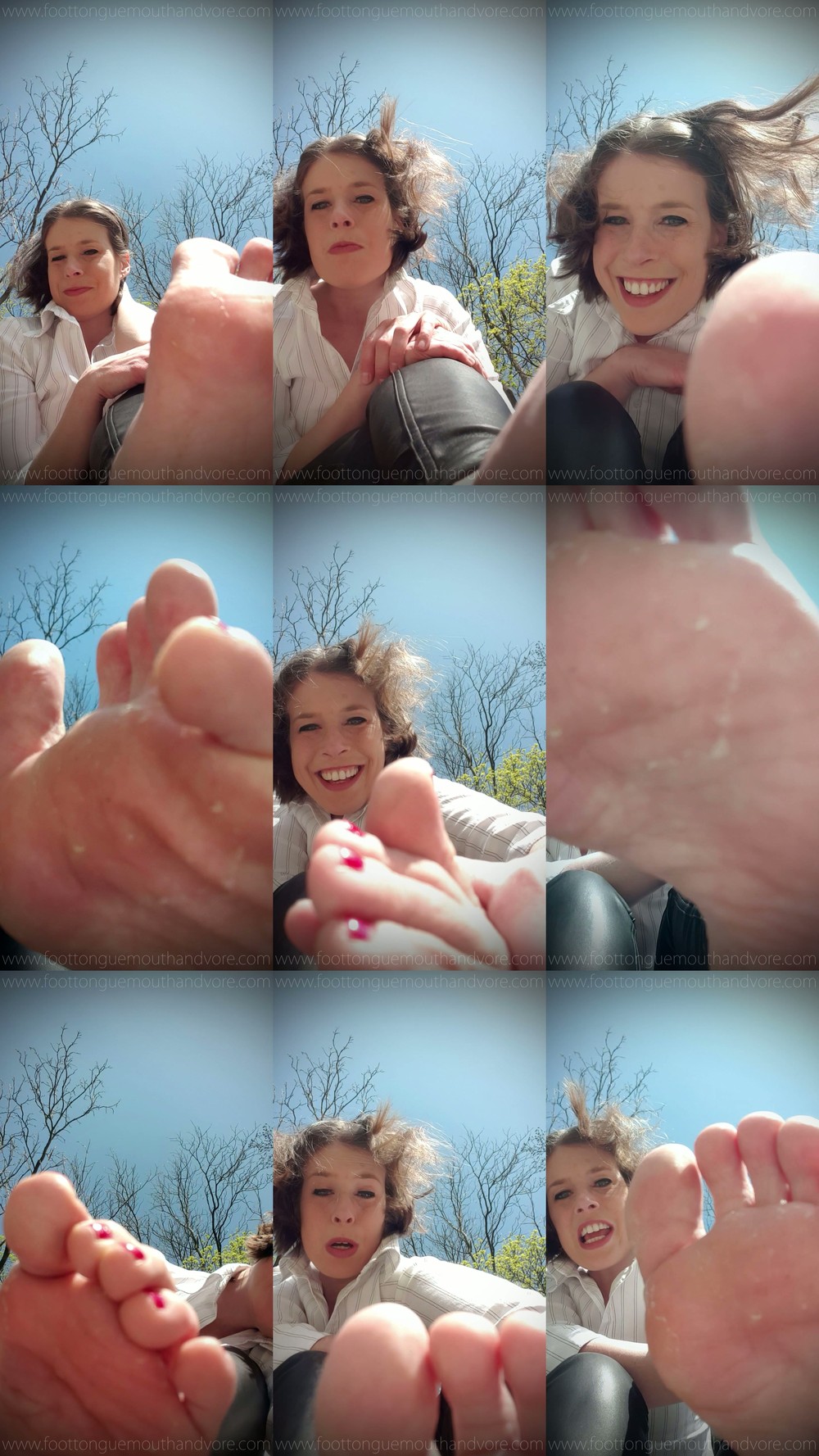 Nora - Humiliates Her Tiny Tinder Date With Her Feet